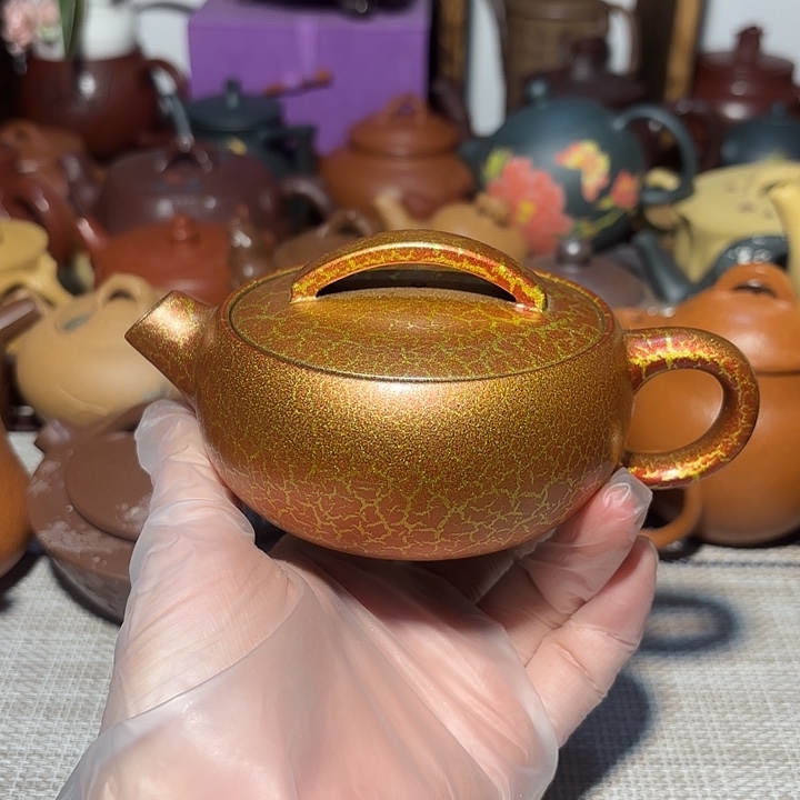 紫砂茶壶原矿宜兴紫砂