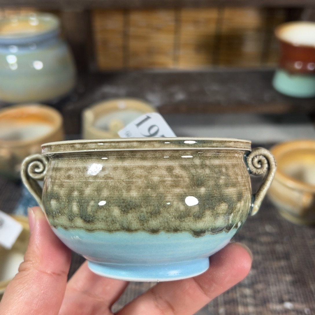 红陶景德镇手工花盆