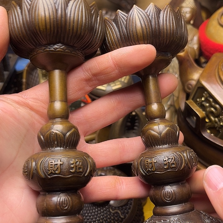 精美铜器批发档口