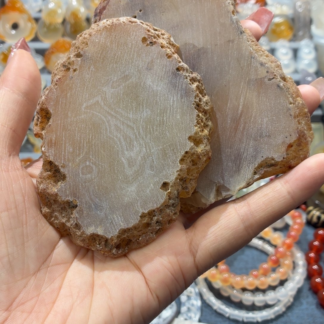 玛瑙/玉髓未镶嵌吊坠(不含链)