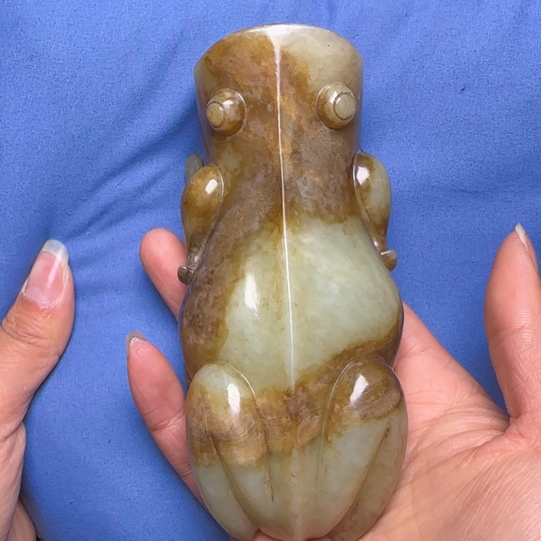 和田玉颈饰未镶嵌远**叶