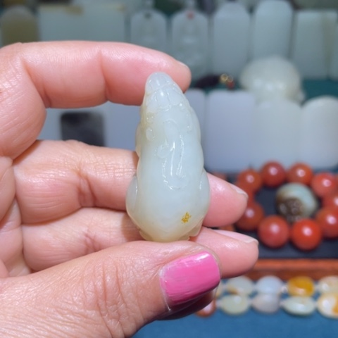 和田玉挂件未镶嵌