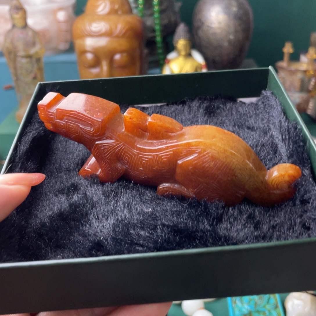 三***堂和田玉未镶嵌挂件