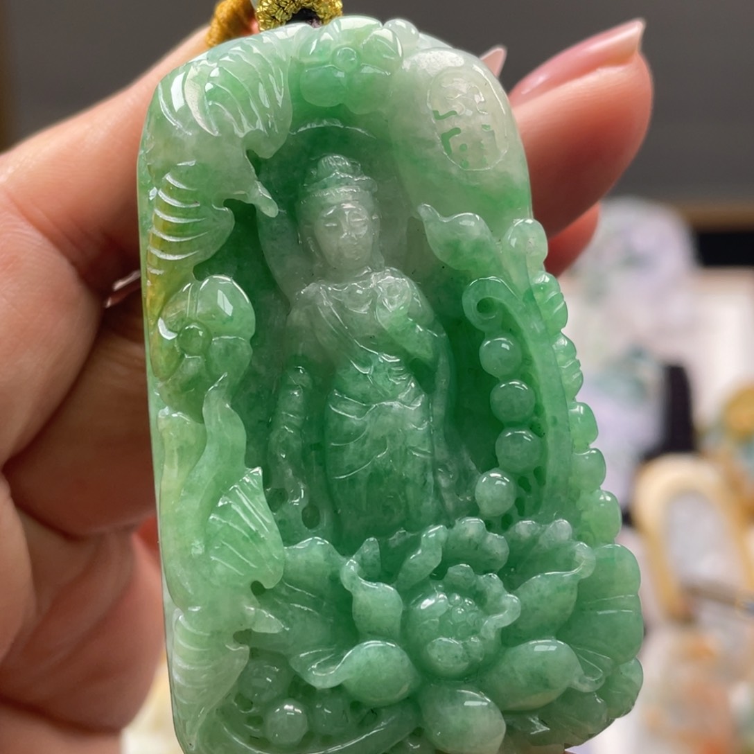 翡翠吊坠(不含链)未镶嵌