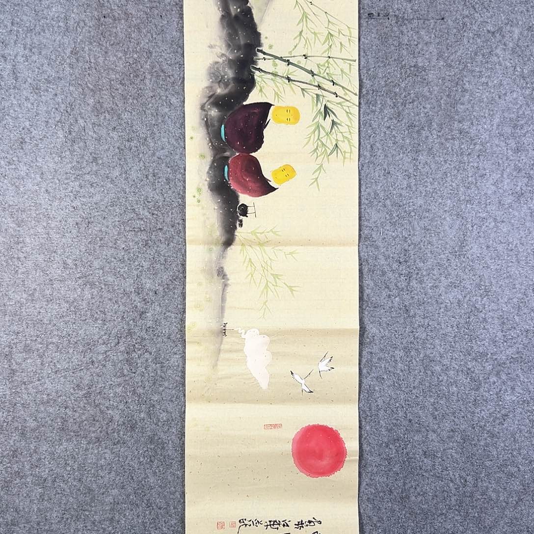 国画118 花鸟在此鸣叫的日子