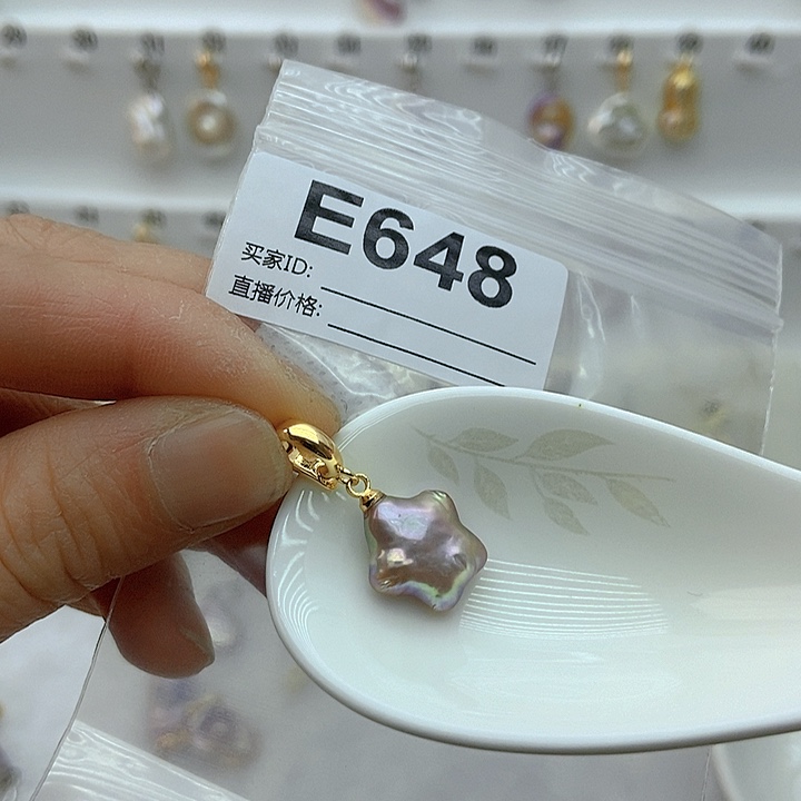 淡水珍珠颈饰银S925镶嵌