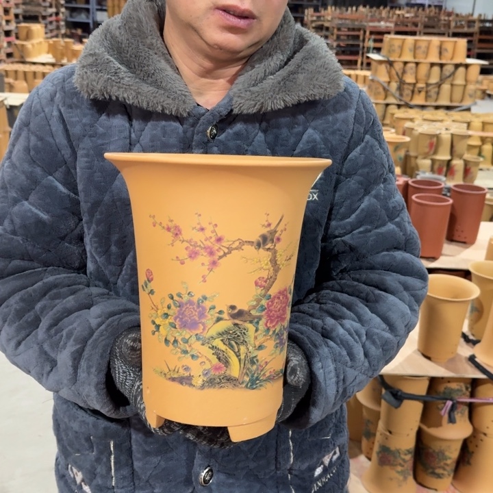 花盆紫砂破损补发