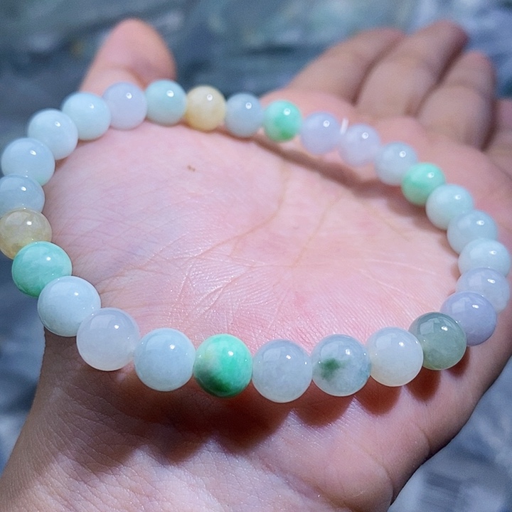 未镶嵌手串翡翠天然缅甸A货翡翠