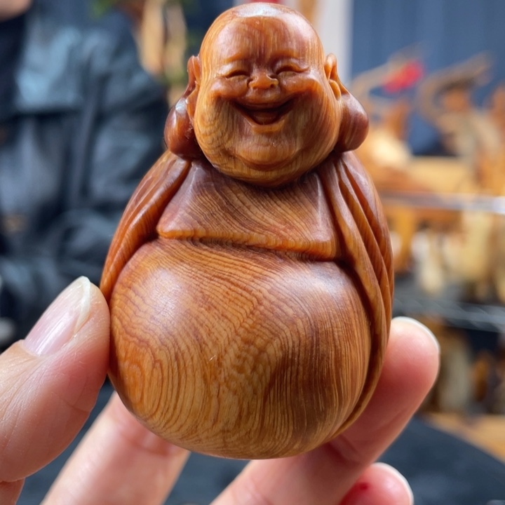 柏木（崖柏）手把件