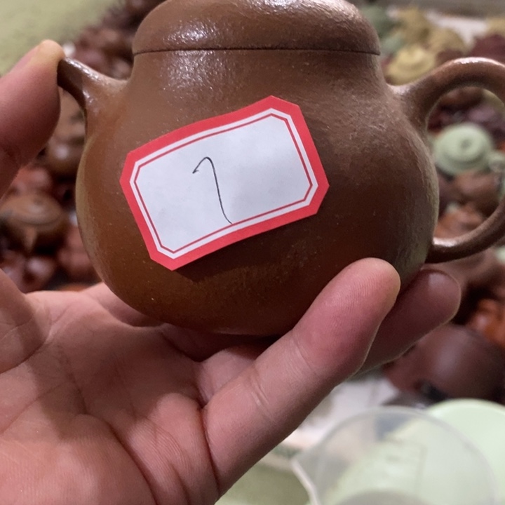 紫砂茶壶黄降坡瓜