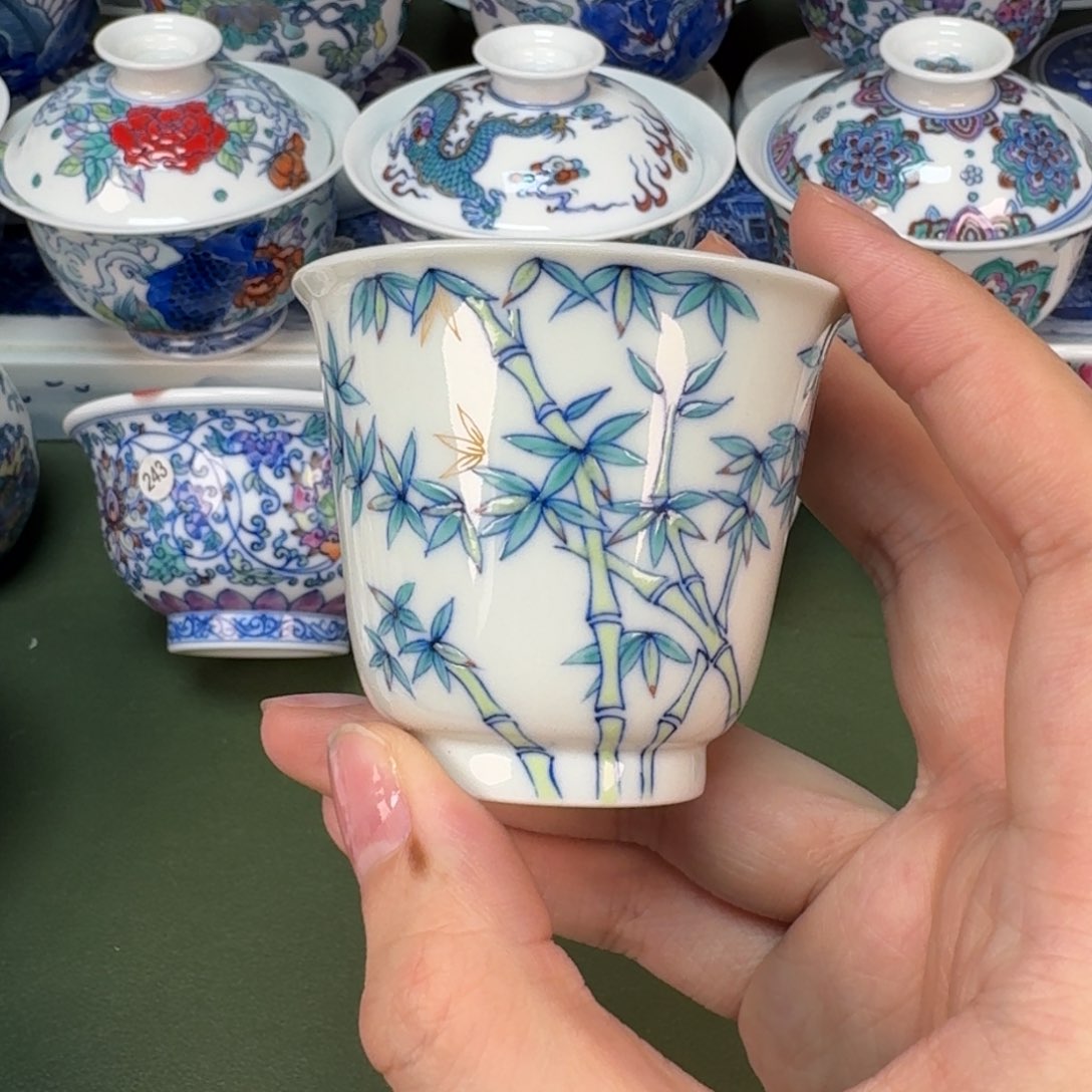 大帅景德镇手工手绘茶具365