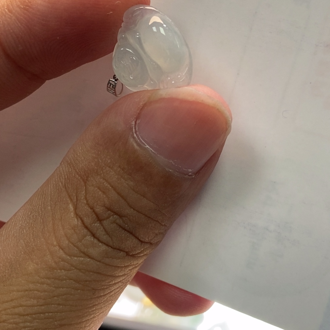 翡翠颈饰未镶嵌天然