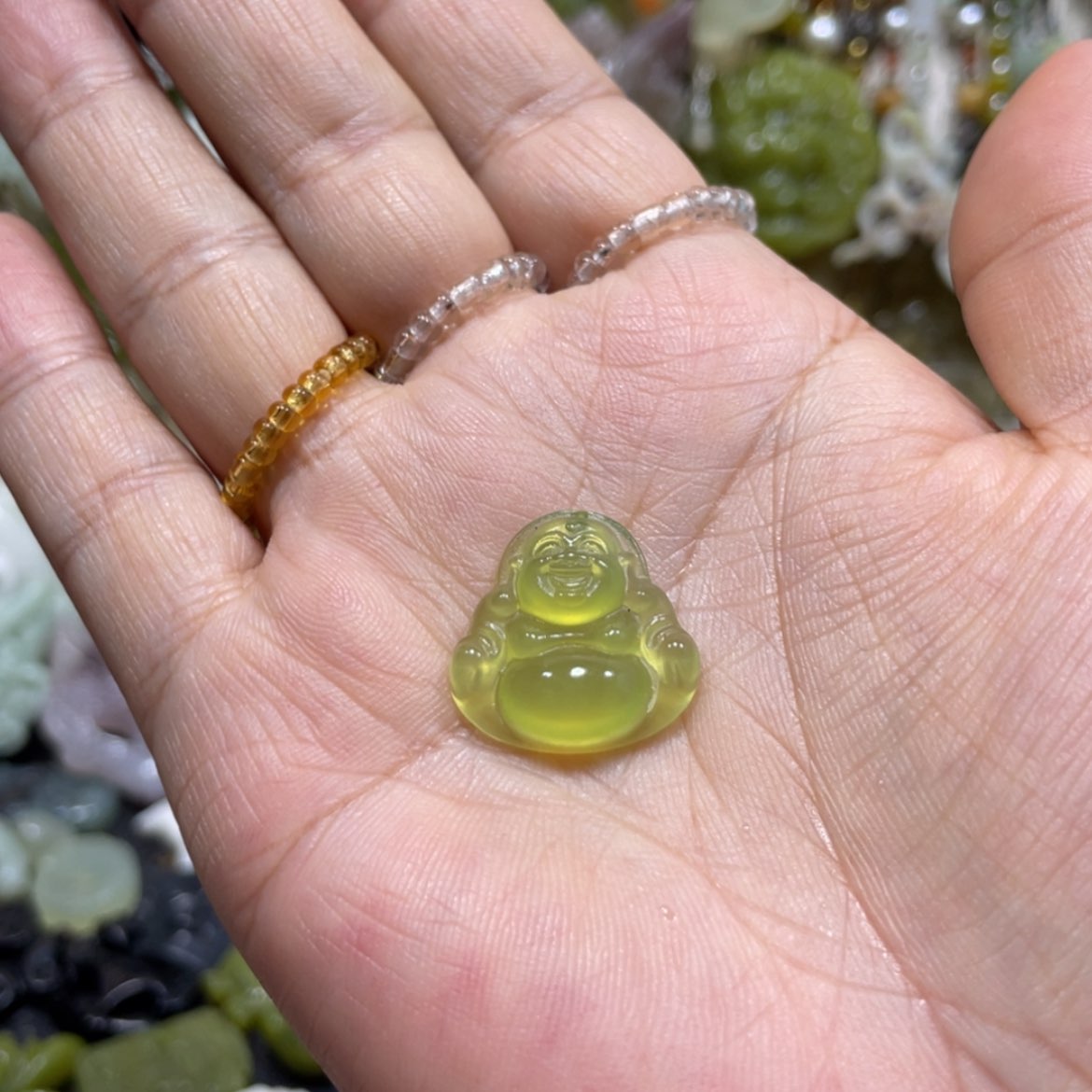 【闪购商品】岫玉颈饰未镶嵌48吊坠