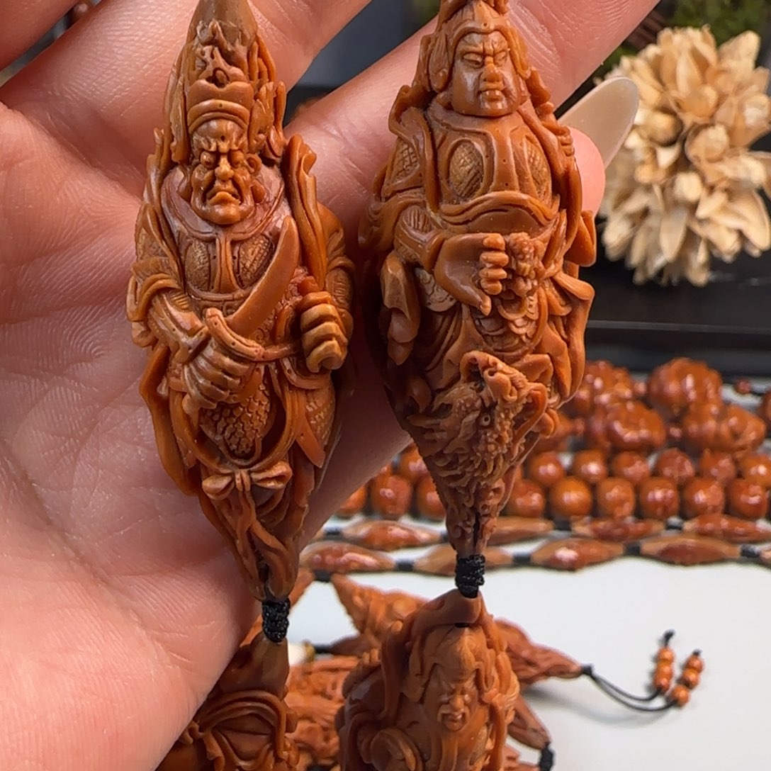 橄榄核手串/手链永方 23十二神将长串