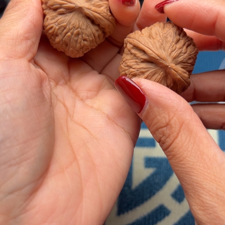 桃核吊坠文玩平底锅