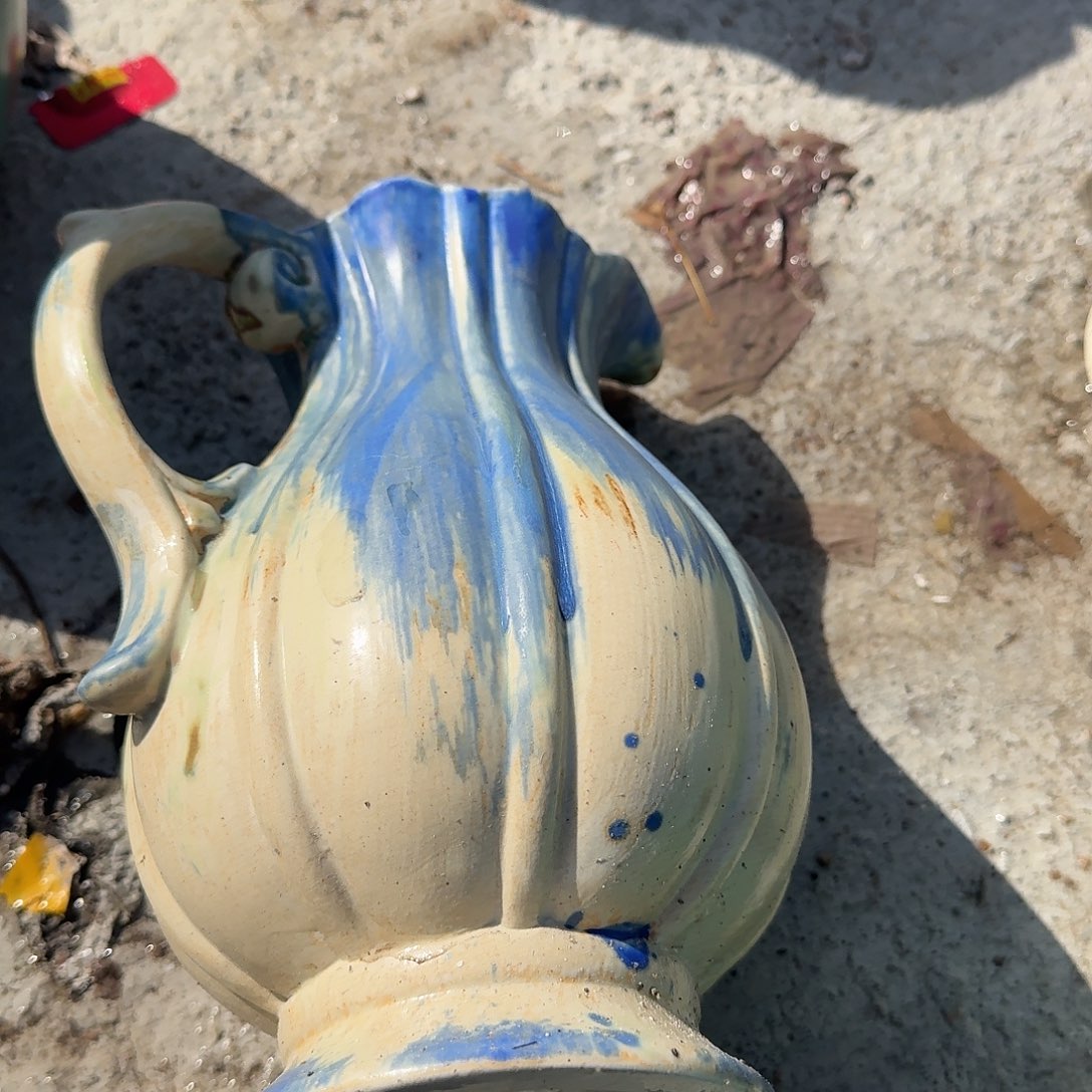 陶瓷微瑕景德镇手工花器