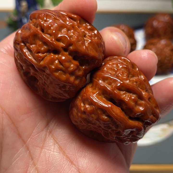 文玩核桃把件36哇哇