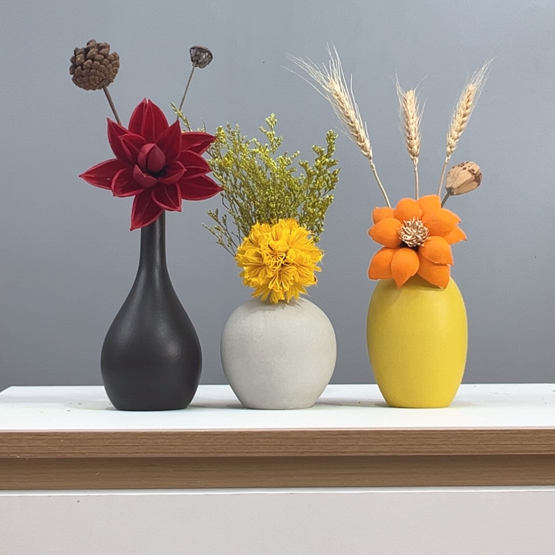 瓶花瓶带花高度20-30厘米左右