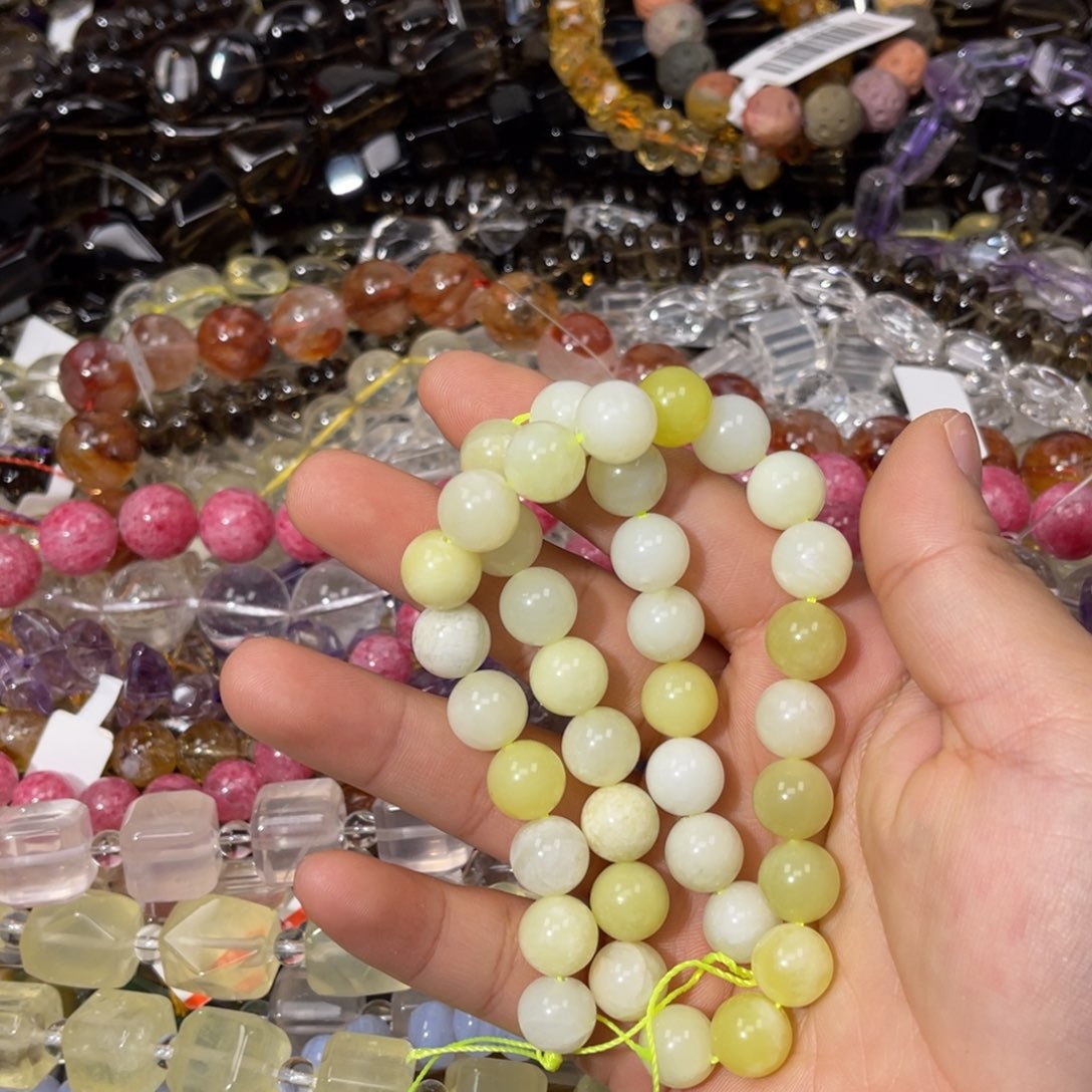 玛瑙/玉髓散珠秀玉卡10