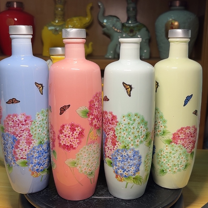1斤绣球花3套  发12个