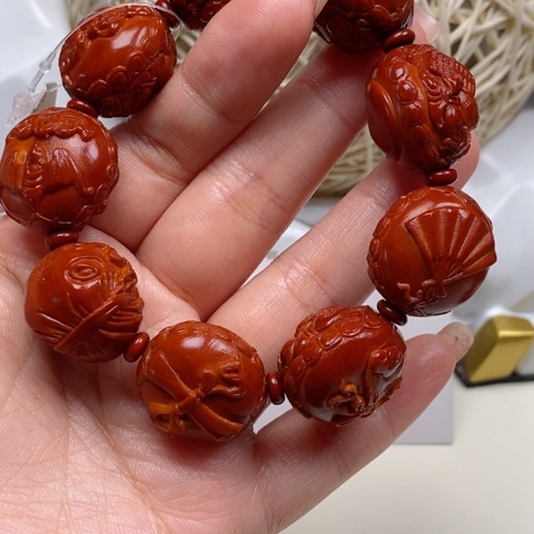 橄榄核手串天*哥橄榄核手串