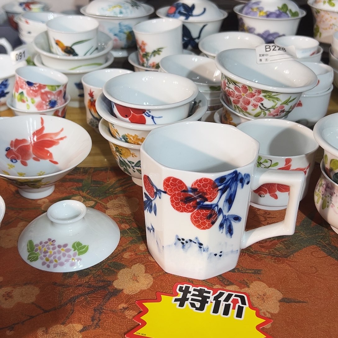 陶瓷景德镇高温釉下陶瓷