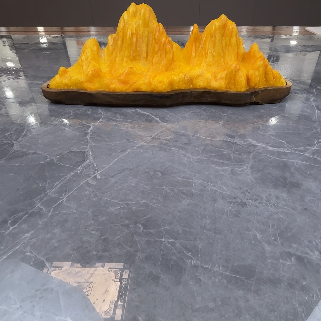 用***6石材灵璧石雕刻山峰