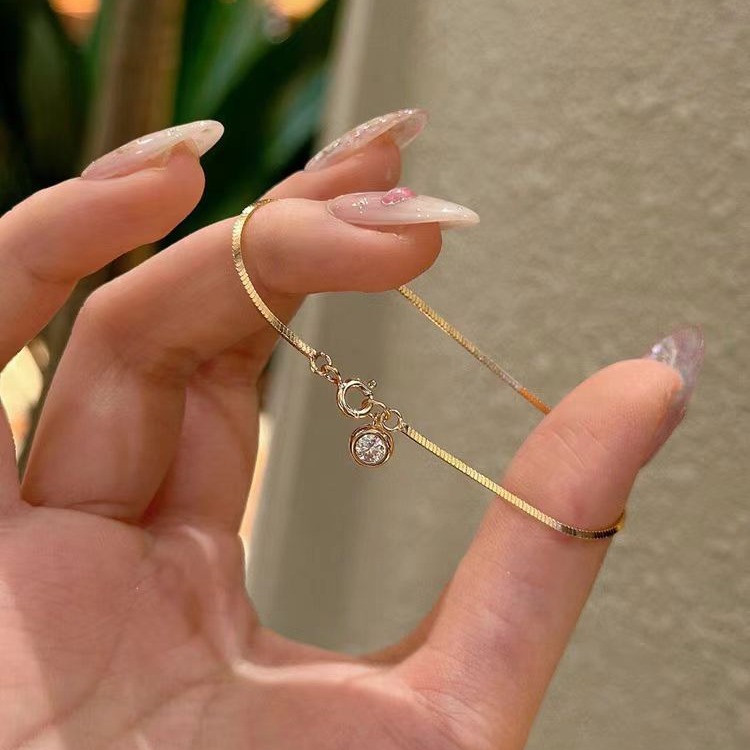 925银手链 冷淡风个性通用可调节简约轻奢法式ins设计感