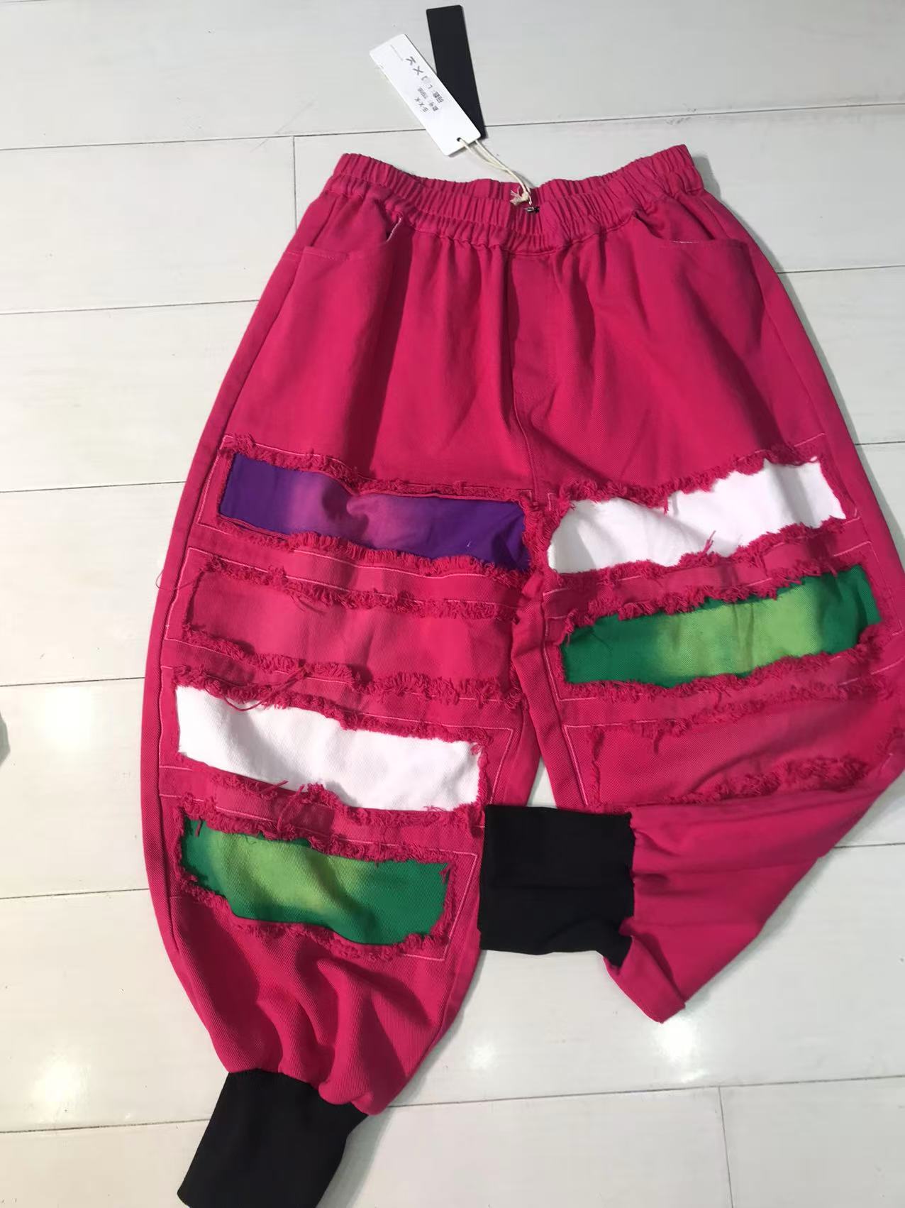 欧货休闲时尚老爹裤