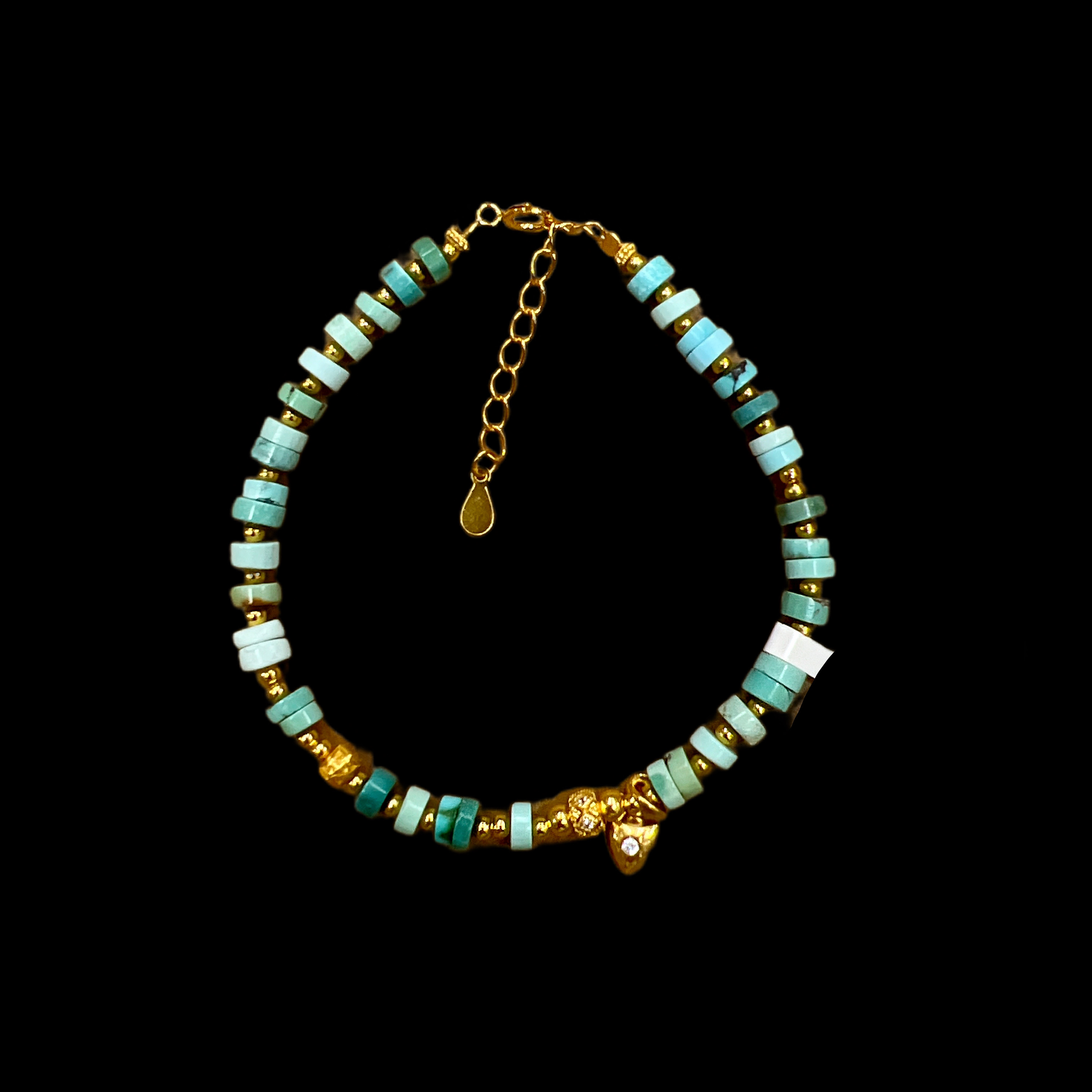 8529松石手链孤品