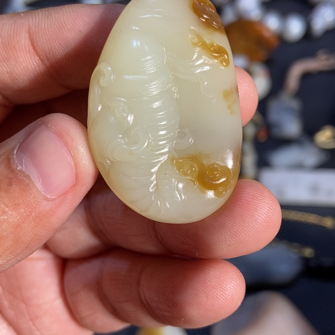 和田玉挂件未镶嵌