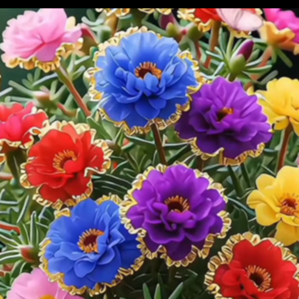 新品重瓣太阳花多色小苗四季开花