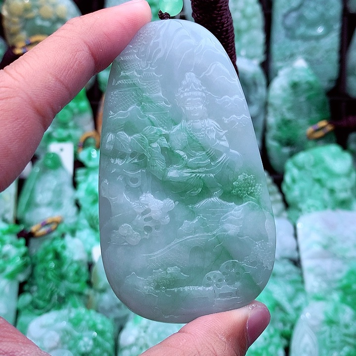 翡翠吊坠(不含链)未镶嵌