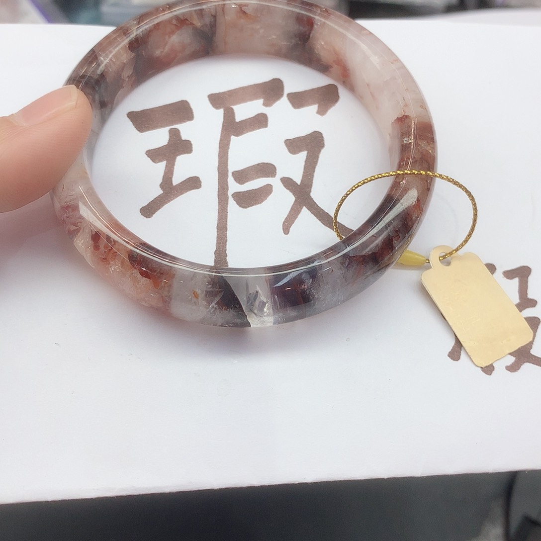 水晶手镯未镶嵌184（瑕疵5960