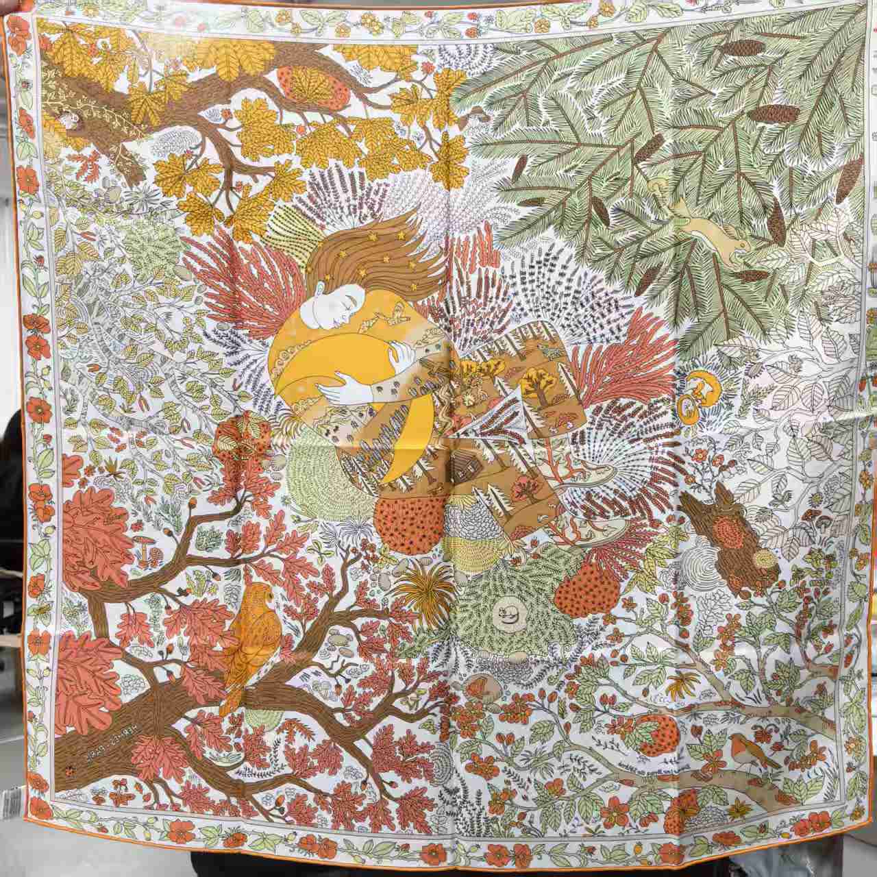 99新 Hermes/爱马仕  海囤J/爱马仕丝巾/my51021