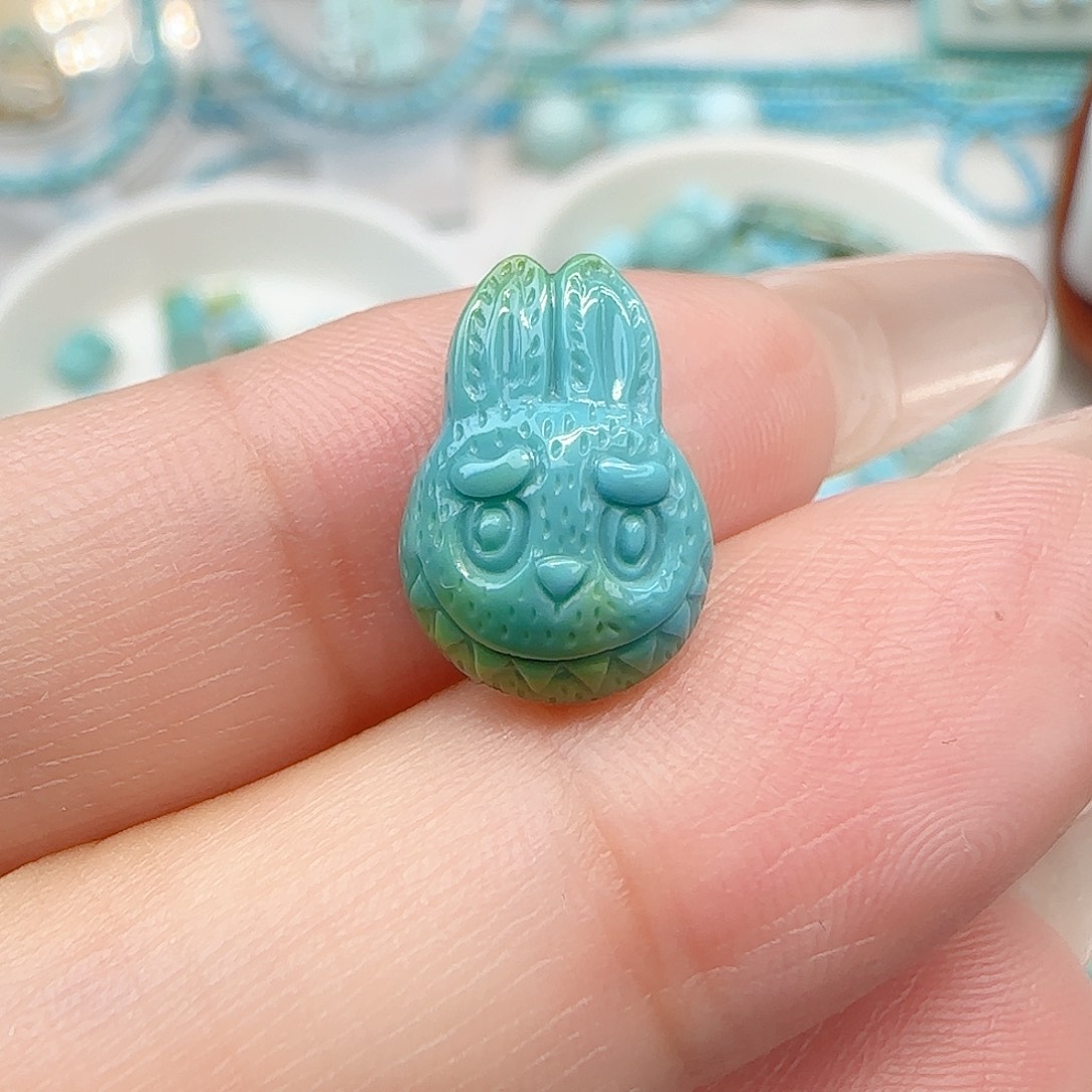 绿松石未镶嵌配饰