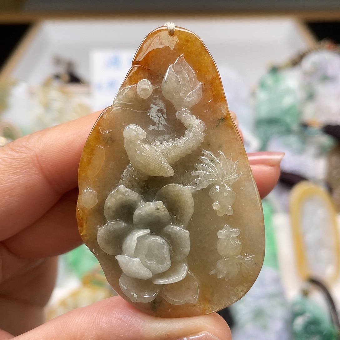 翡翠吊坠(不含链)未镶嵌