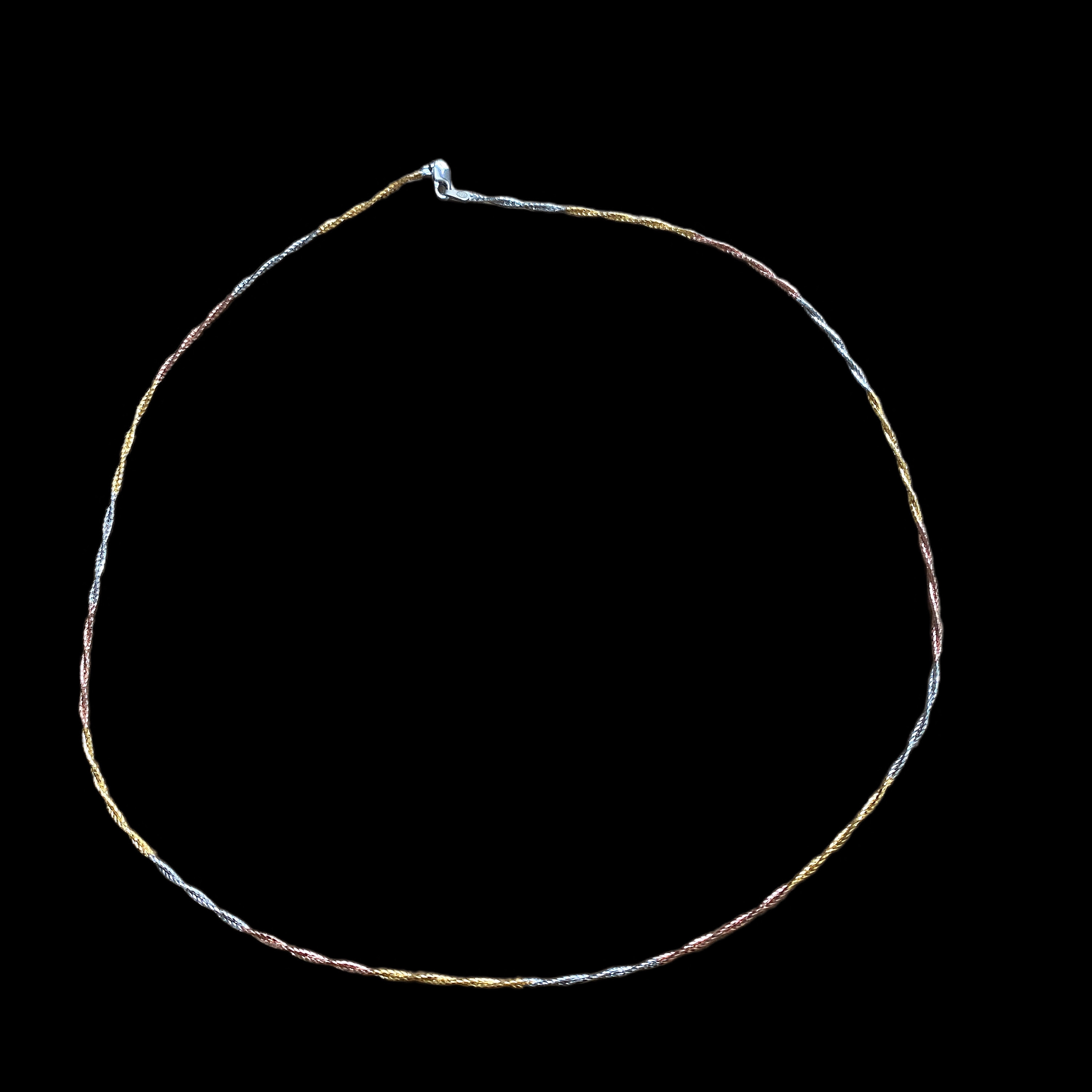 链子925银 7617-时尚银项链孤品