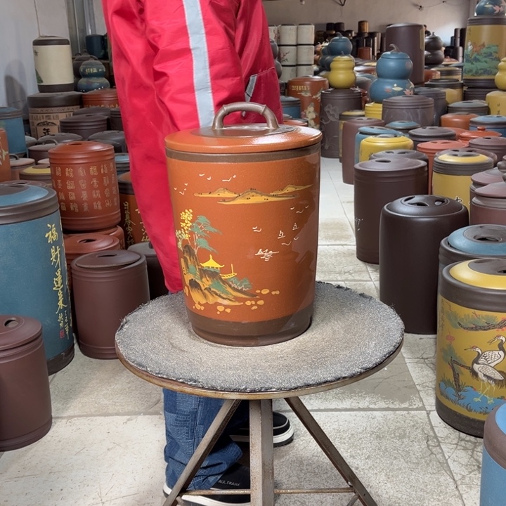 紫砂茶叶罐茶叶罐