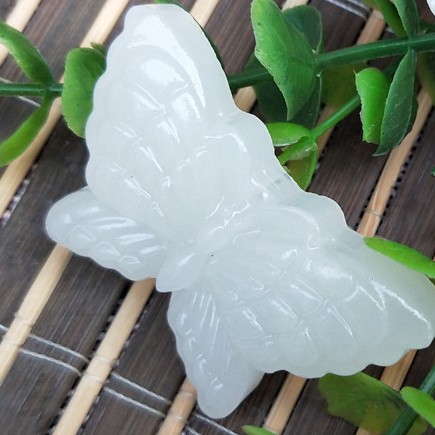 冰透蝴蝶显白中式风格