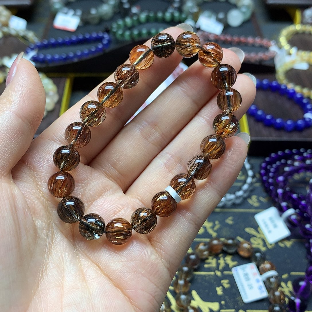 哇***姐水晶未镶嵌手链手链