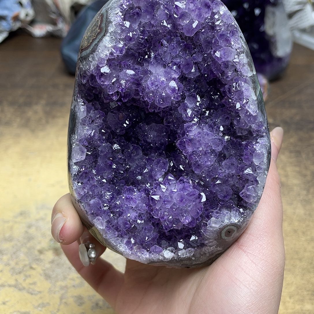 未镶嵌大型摆件（非配饰）紫晶