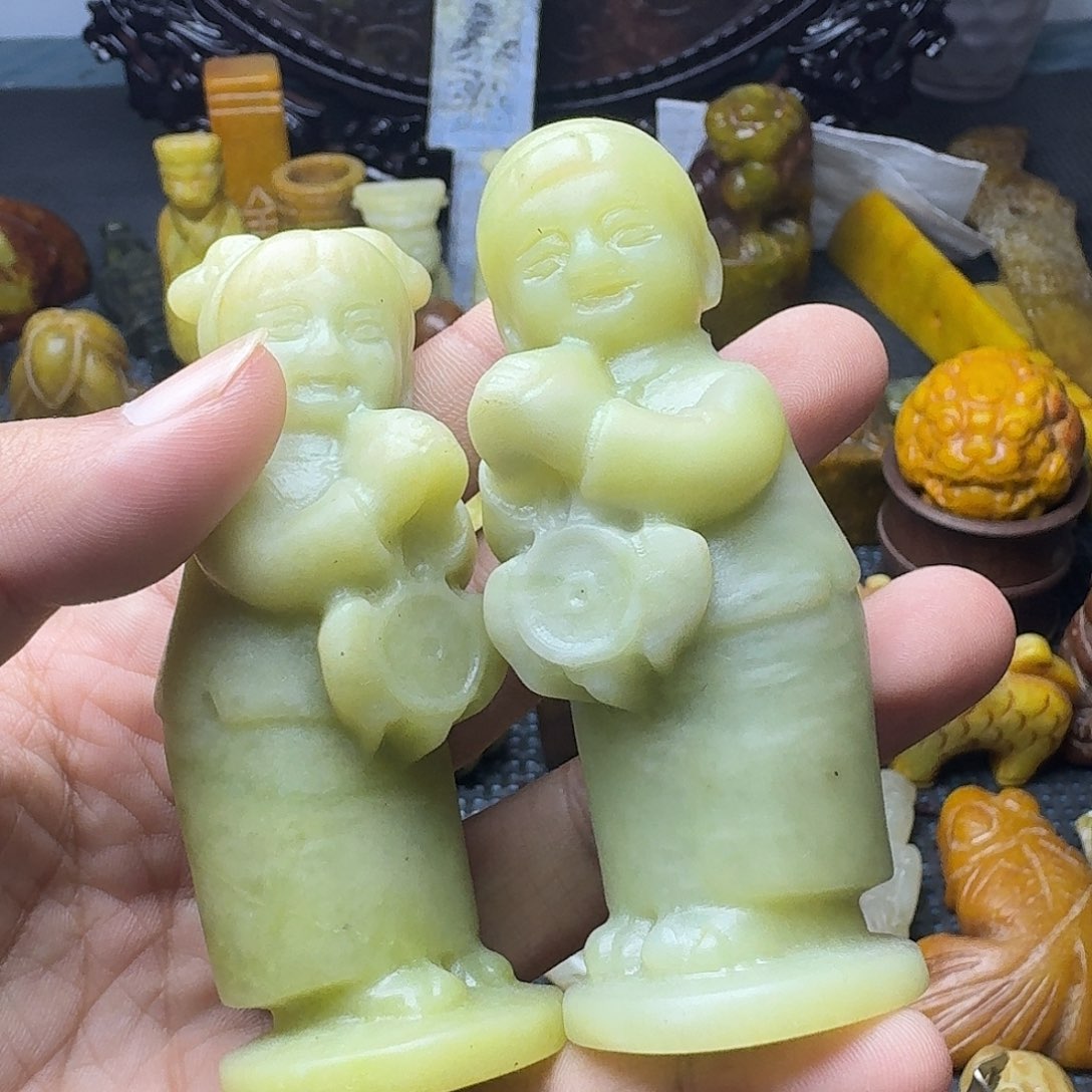 白玉菩提吊坠。。。