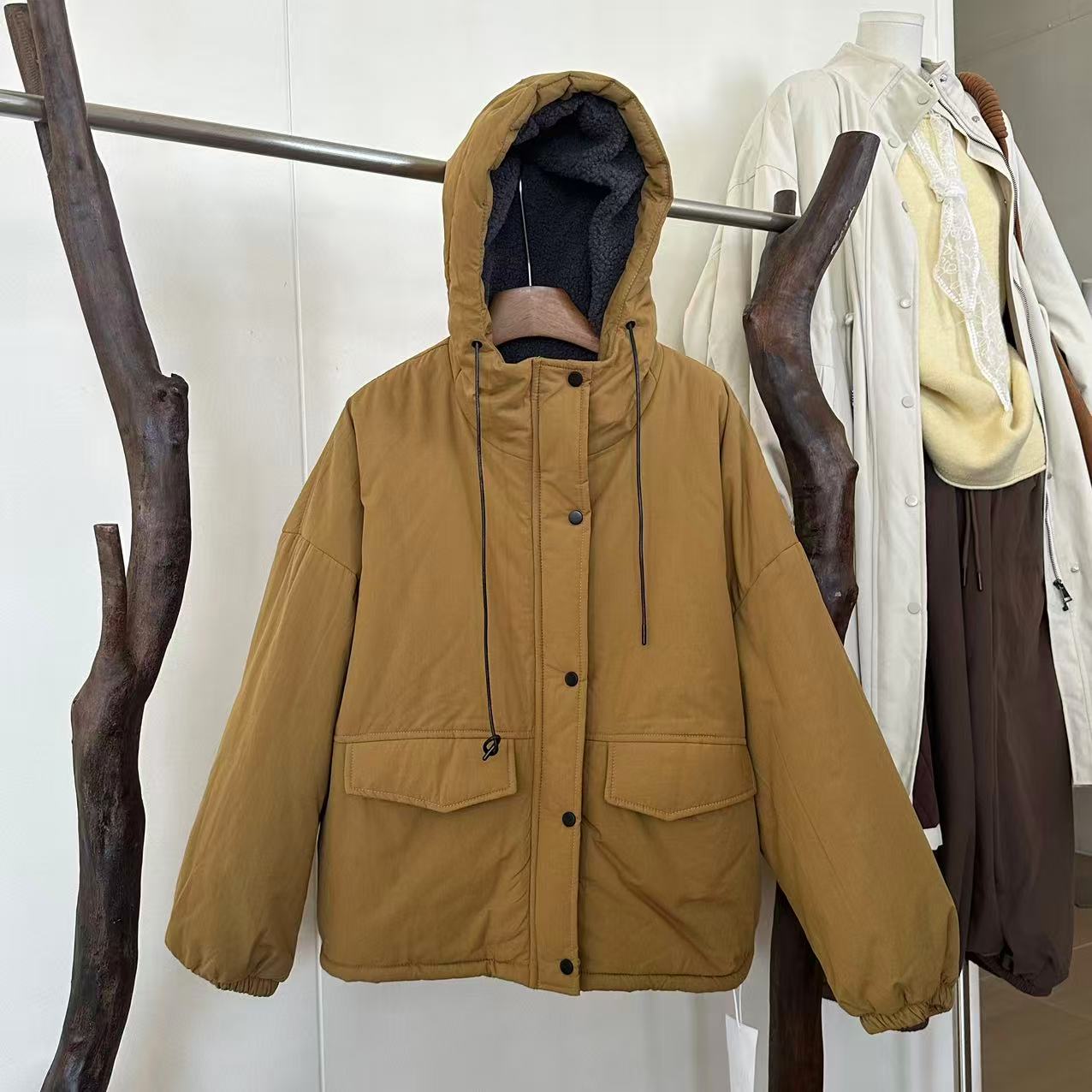 33推荐 JJ#8980 日系加厚绒棉服外套 12-05