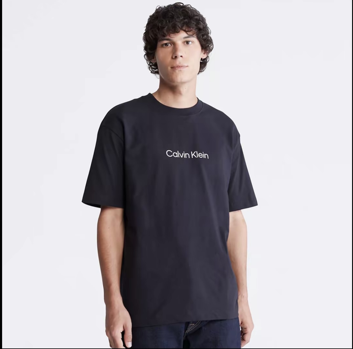 【ck家】ck立体硅胶【大胸标后背净版】短袖T恤 男女同款