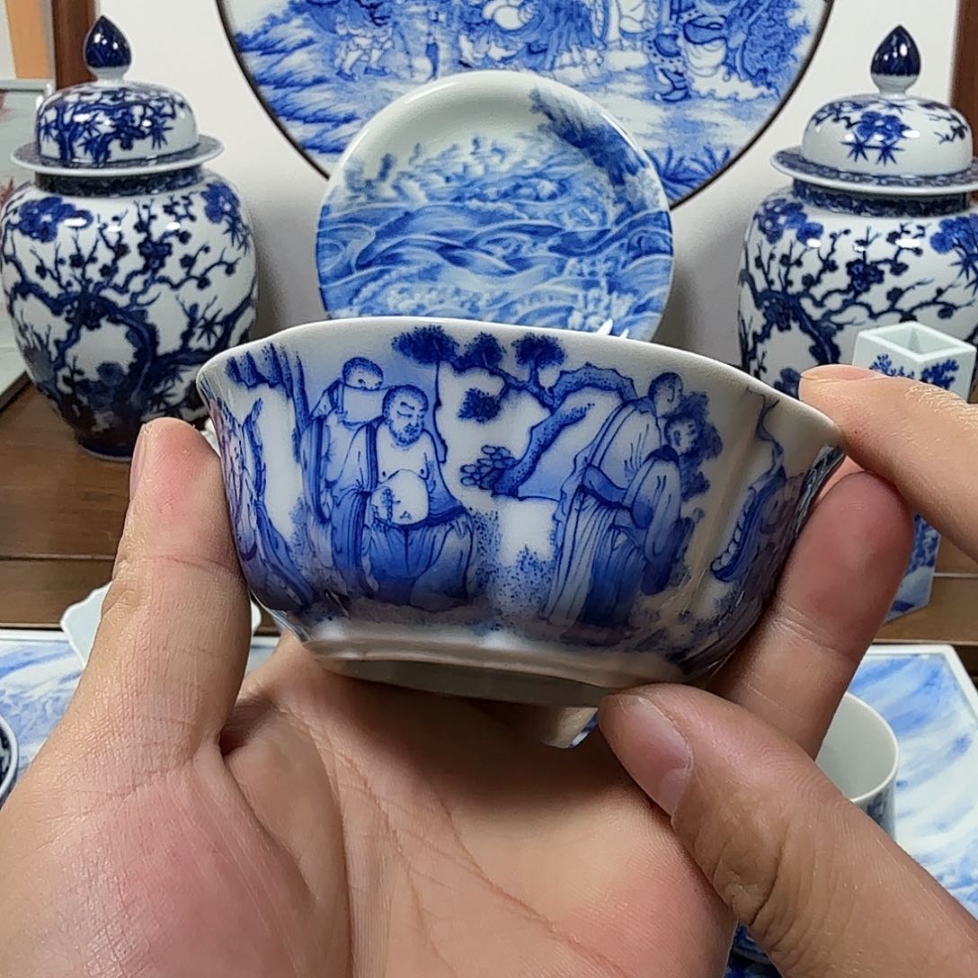 一**啊全手工全手绘陶瓷