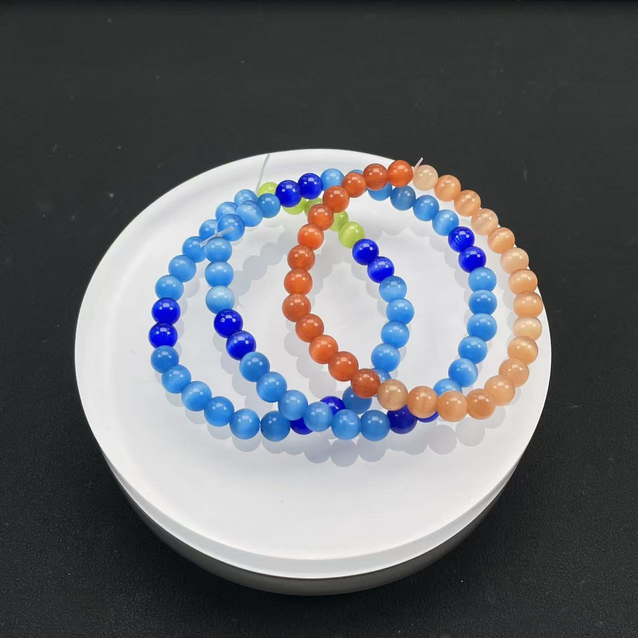 水晶珠串多样性发货，发其一