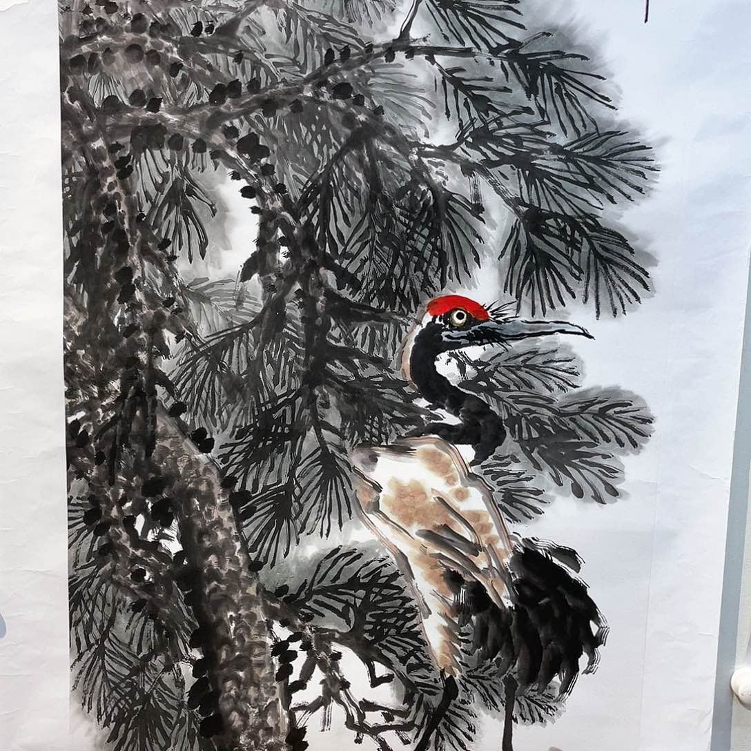 国画把门反锁门在窗户