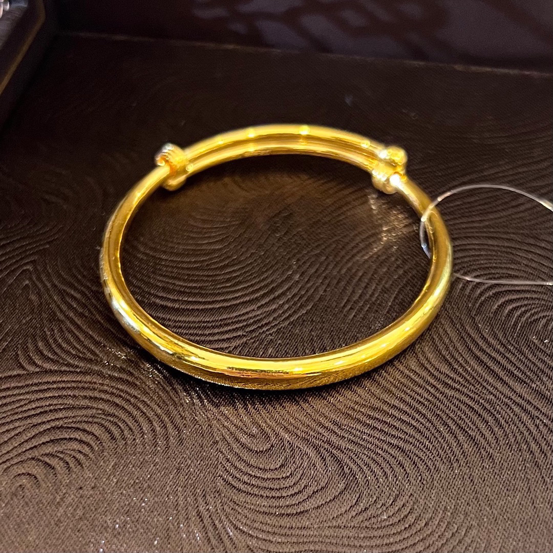 足金999 宝宝手镯（适合2岁以下戴）黄金手镯