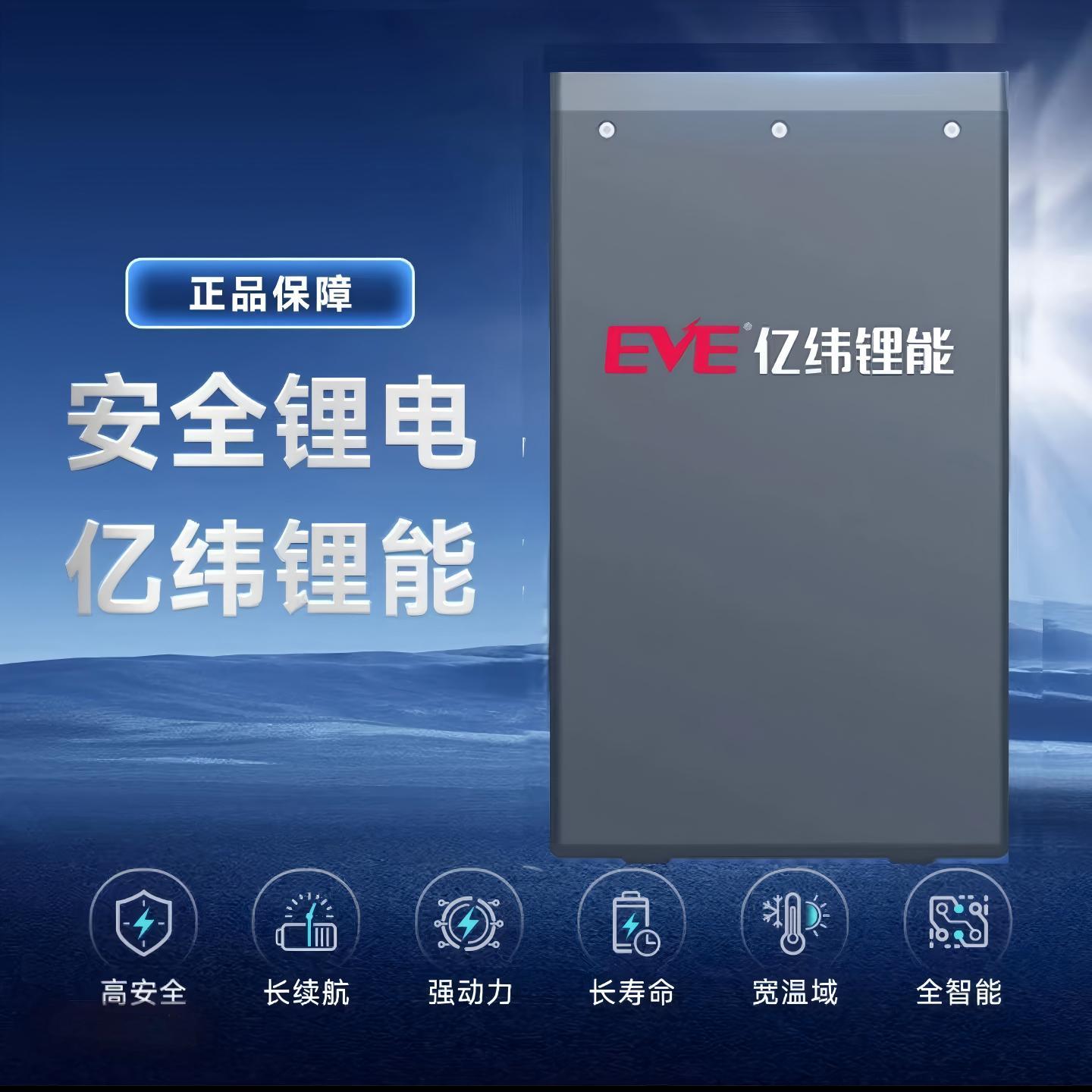 亿纬锂电60v30安外卖三轮车两轮电动车磷酸铁锂大功率